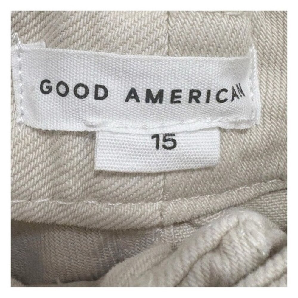 NEW Good American Good Skate Wide Leg Jeans Size 15 - Picture 10 of 11